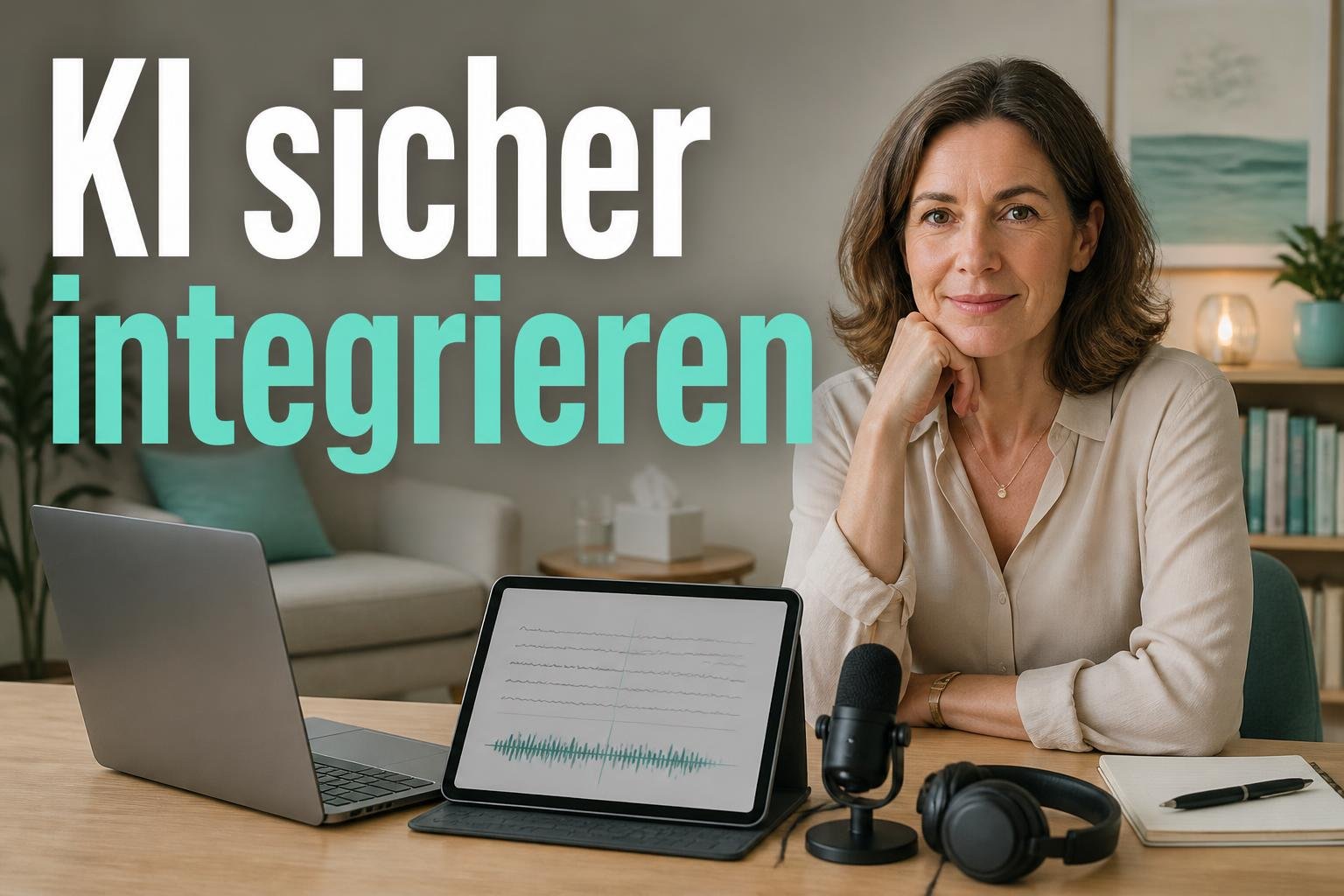 Psychotherapie und künstliche Intelligenz sicher in den Praxisalltag integrieren